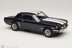 1:18 Norev 1966 Ford Mustang Coupe - Nightmist Blue