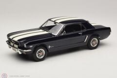 1:18 Norev 1966 Ford Mustang Coupe - Nightmist Blue
