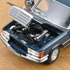 1:18 Norev 1979 Mercedes Benz 350 SEL W116 Hansa Blue