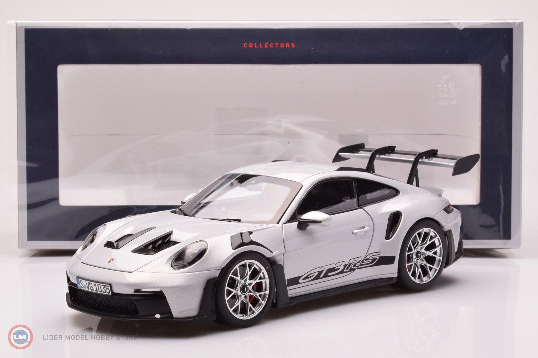 1:18 2022 Porsche 911 GT3 RS Ice Grey