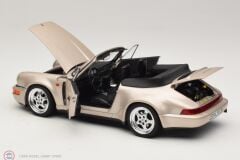 1:18 Norev 1992 Porsche 911 964 Turbo Cabriolet Zermatt Silver
