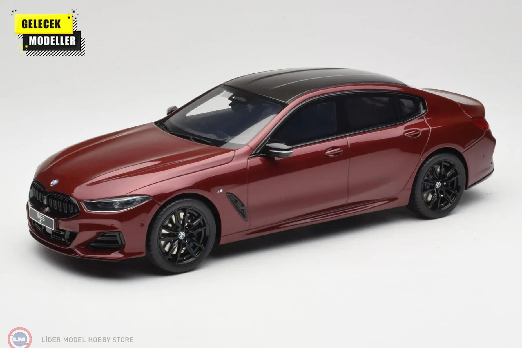 1:18 GT Spirit 2023 BMW M850i xDrive M Performance Aventurine Red