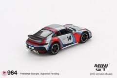 1:64 Mini GT 2023 Porsche  911 992 DAKAR COUPE N 14 MARTINI RACING LIVERY LHD
