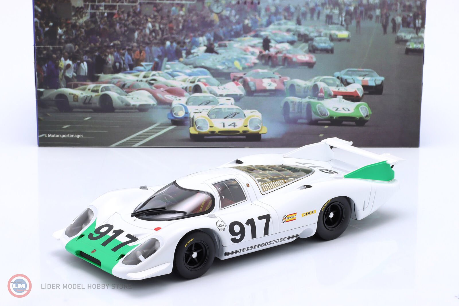 1:18 1969 Porsche 917 LH #917 Autosalon Genf