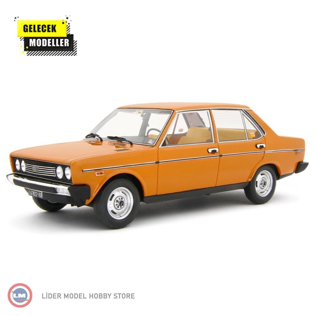 1:18 Laudo Racing 1974 Fiat 131 1600 Mirafiori Special Orange