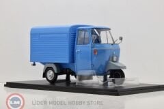 1:18 Mitica Piaggio APE P501 VAN closed - Triporter & SHOWCASE