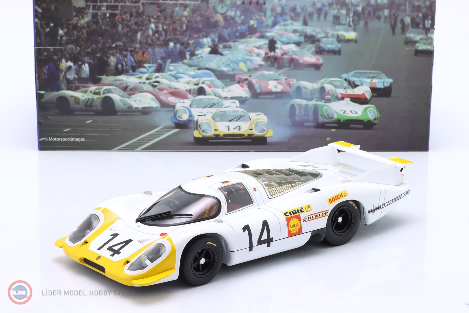 1:18 1969 Porsche 917 LH #14 24h LeMans
