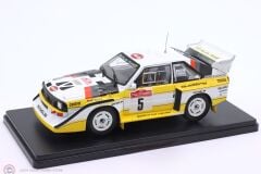 1:24 Atlas Audi S1 Quattro #5 - Winner Rallye SanRemo 1985 - RöhrlGeistdörfer
