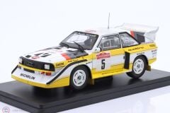 1:24 Atlas Audi S1 Quattro #5 - Winner Rallye SanRemo 1985 - RöhrlGeistdörfer
