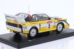 1:24 Atlas Audi S1 Quattro #5 - Winner Rallye SanRemo 1985 - RöhrlGeistdörfer