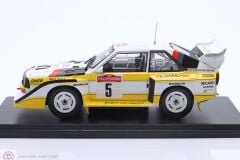 1:24 Atlas Audi S1 Quattro #5 - Winner Rallye SanRemo 1985 - RöhrlGeistdörfer