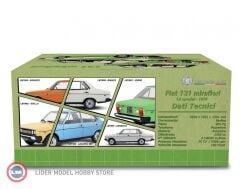 1:18 Laudo Racing 1974 Fiat 131 1600 Mirafiori Special Yellow-Beige