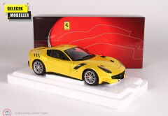 1:18 BBR 2016 Ferrari F12 TDF GIALLO TRI-STRATO