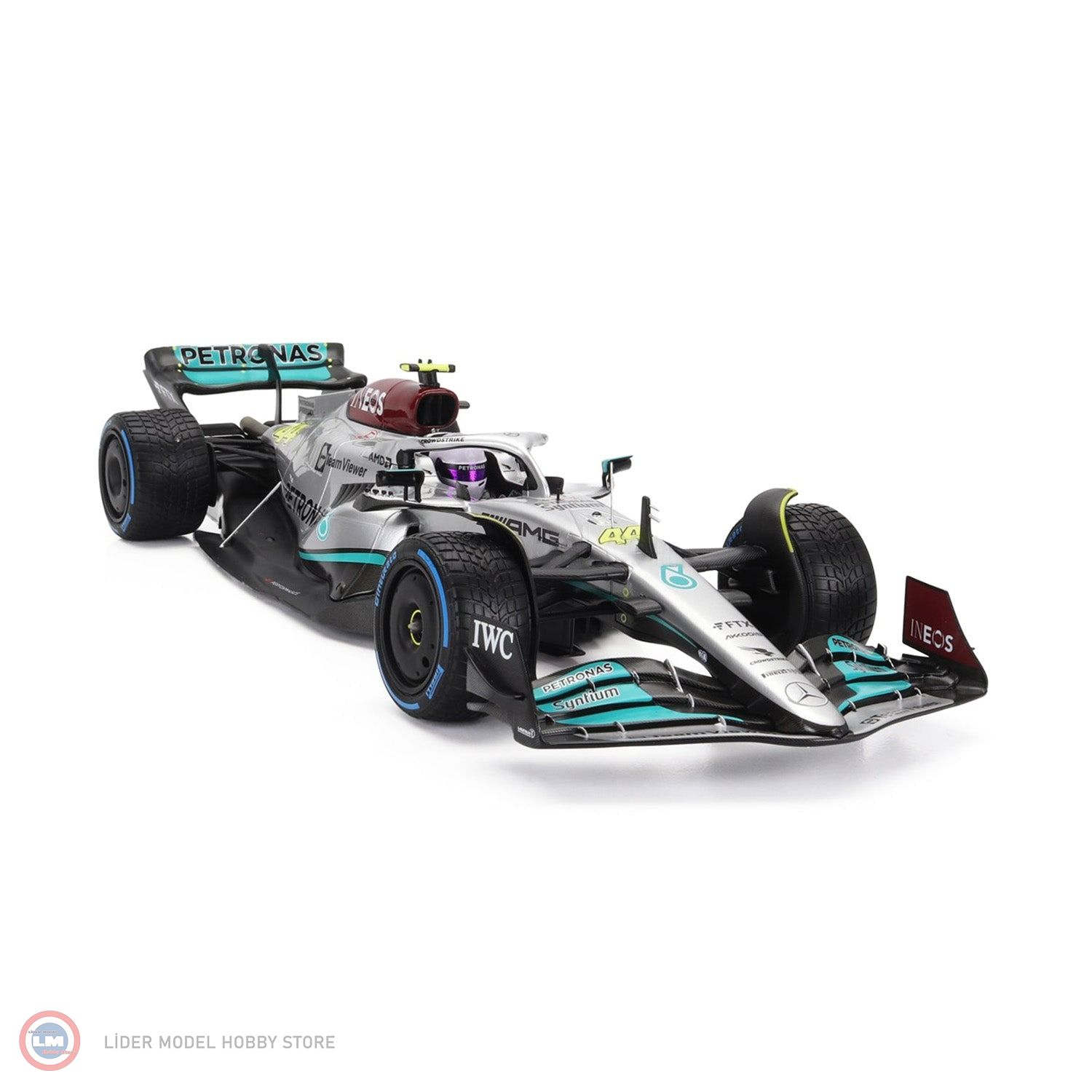1:18 2022 Mercedes Benz AMG Formula 1 W13 E Performance
