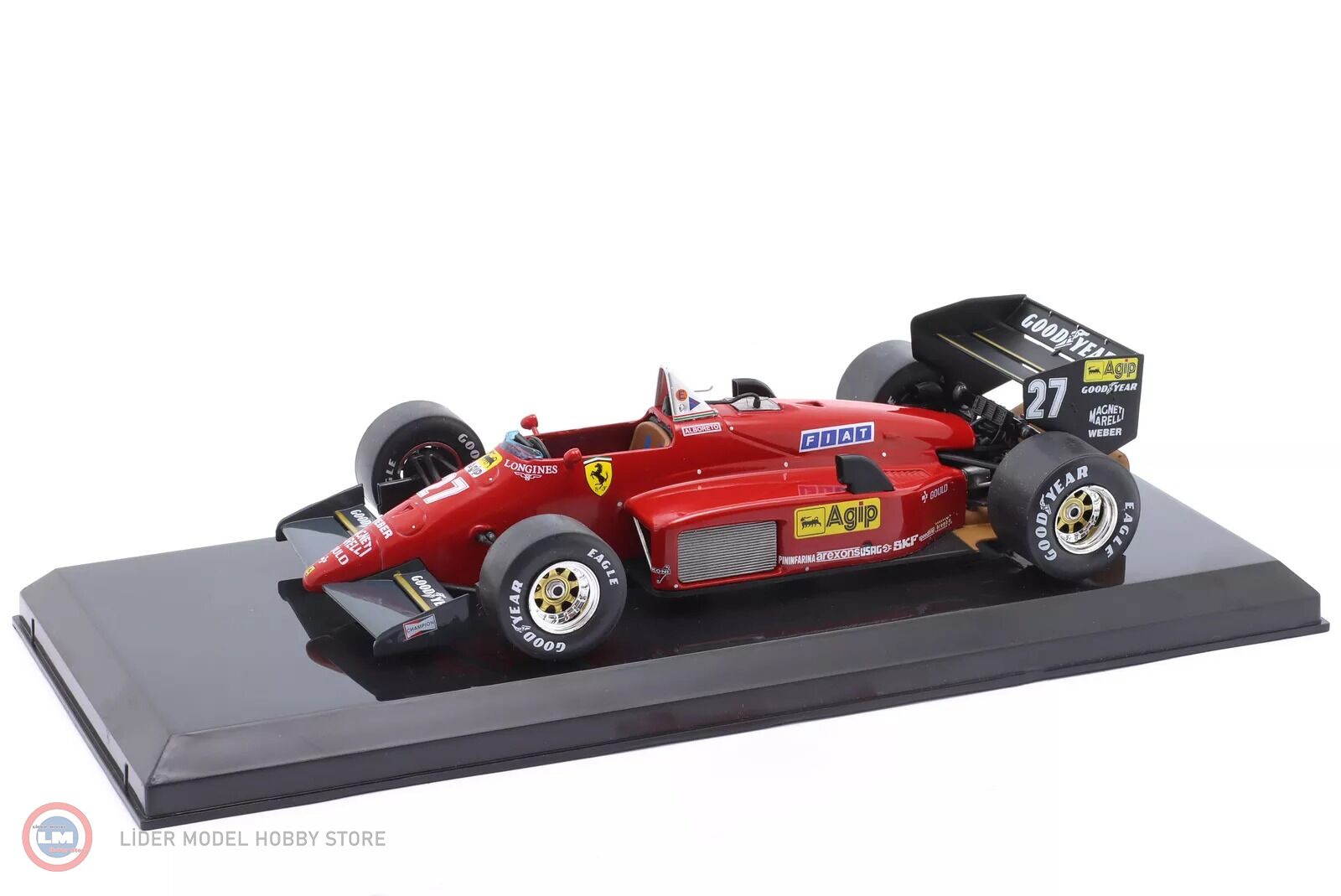 1:24 Atlas Ferrari 156/85 #27 M. Alboreto Sieger Deutschland GP 1985 Formula 1