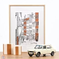 1:18 Norev 1975 Simca 1100 Ti
