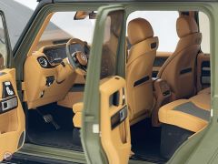 1:18 2020 Mercedes Benz Brabus G800 Adventure XLP Nato Olive Matt