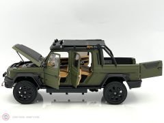 1:18 2020 Mercedes Benz Brabus G800 Adventure XLP Nato Olive Matt