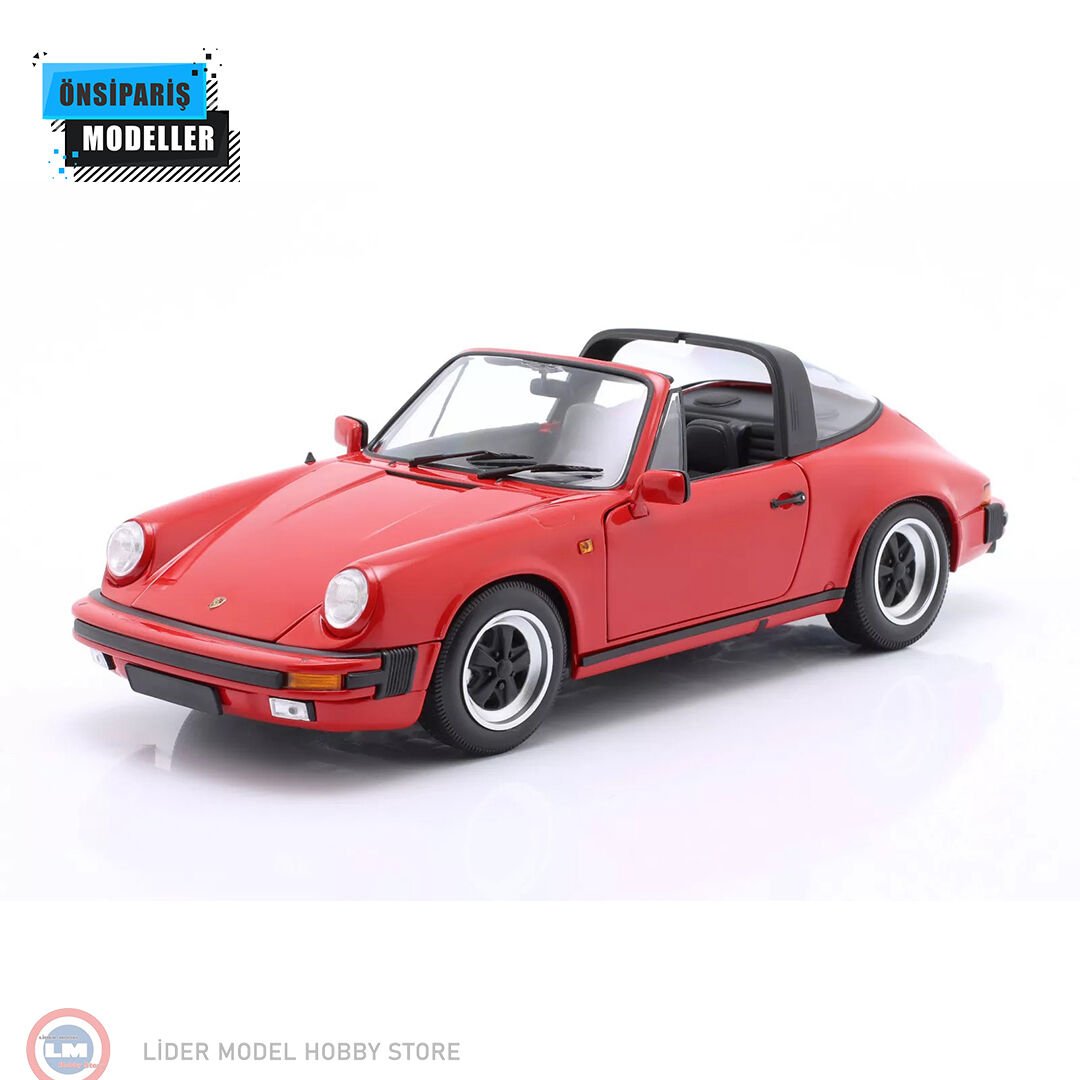 1:18 Porsche 911 Carrera Targa 1983 Red