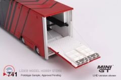 1:64 Mini GT 2023 Mercedes Benz ACTROS WRACING TRANSPORTER