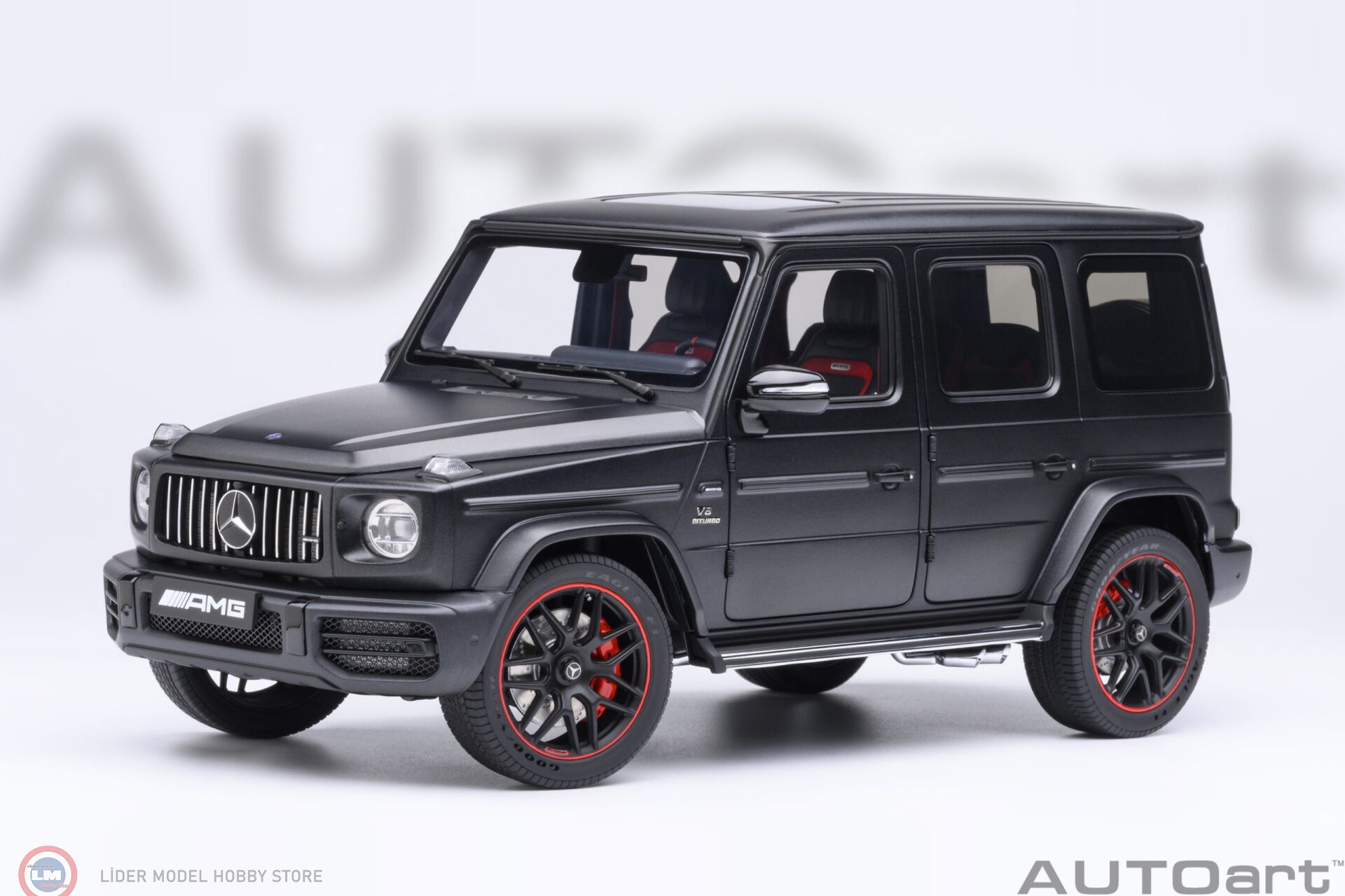 1:18 Autoart 2019 MERCEDES BENZ AMG G63 - Night Black Magno