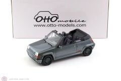 1:18 OTTO 1995 Renault 5 GT Turbo Cabriolet Gris Tungstene
