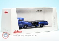 1:43 1955 Mercedes Benz RACING CAR TRANSPORTER ''The Blue Wonder''