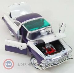 1:18 1955 Ford Fairlane Crown Victoria - Violet