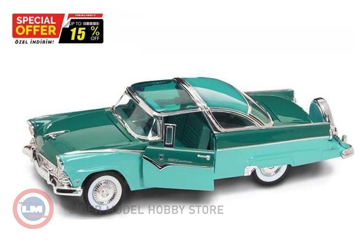 1:18 1955 Ford Fairlane Crown Victoria - Yeşil