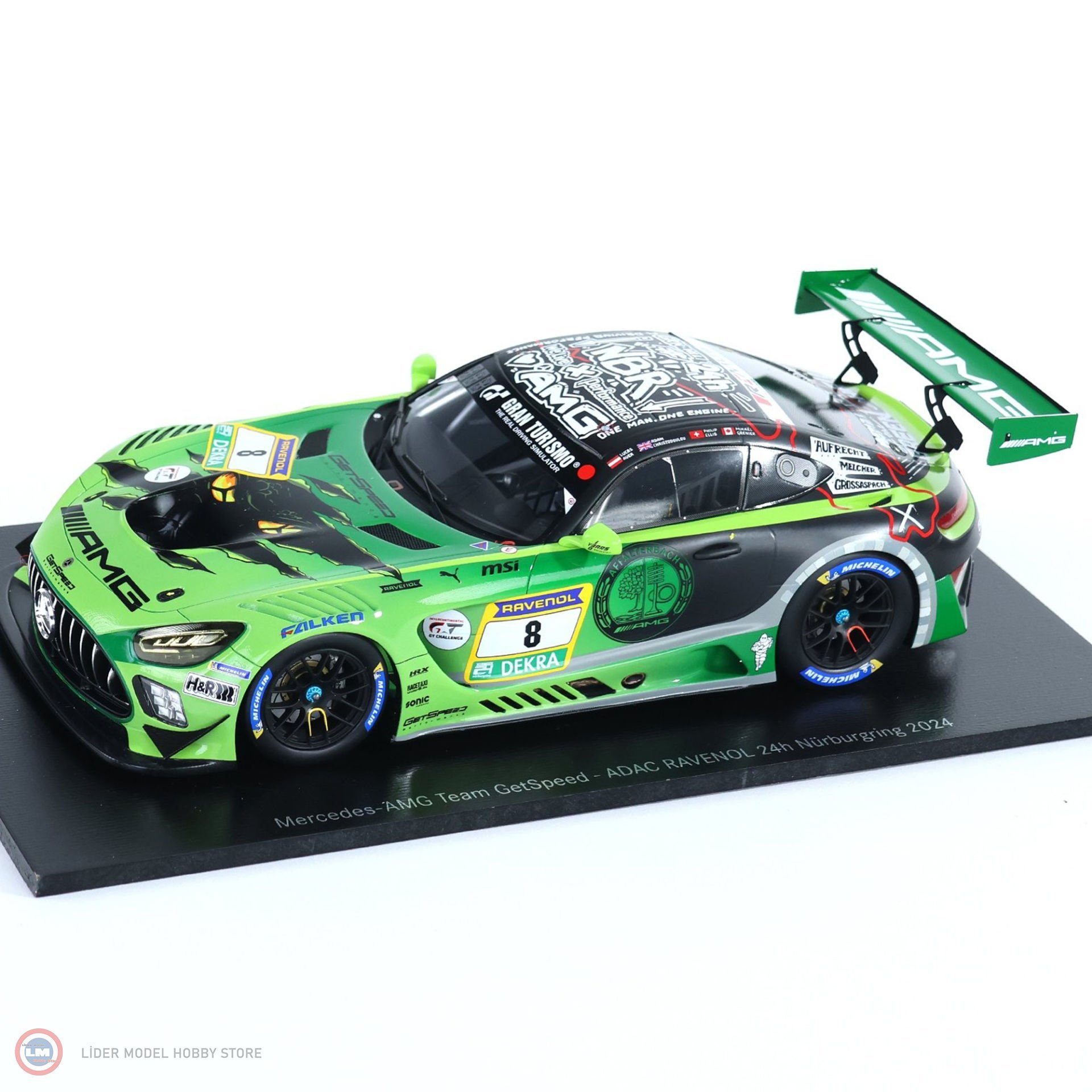 1:18 2024 Mercedes Benz AMG GT3 C190 ADAC RAVENOL 24h Nürburgring