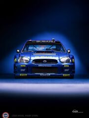 1:12 OTTO 2002 Subaru Impreza S9 WRC Rally of Wales Solberg #7