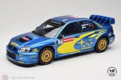 1:12 OTTO 2002 Subaru Impreza S9 WRC Rally of Wales Solberg #7