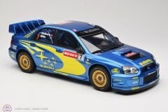 1:12 OTTO 2002 Subaru Impreza S9 WRC Rally of Wales Solberg #7
