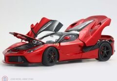 1:18 BBR 2012 Ferrari LaFerrari - open diecast rosso F1 2007 and black roof