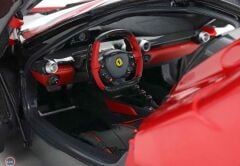 1:18 BBR 2012 Ferrari LaFerrari - open diecast rosso F1 2007 and black roof