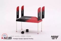 1:64 Mini GT 2023 PADDOCK SERVICE TENT SET
