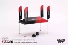 1:64 Mini GT 2023 PADDOCK SERVICE TENT SET