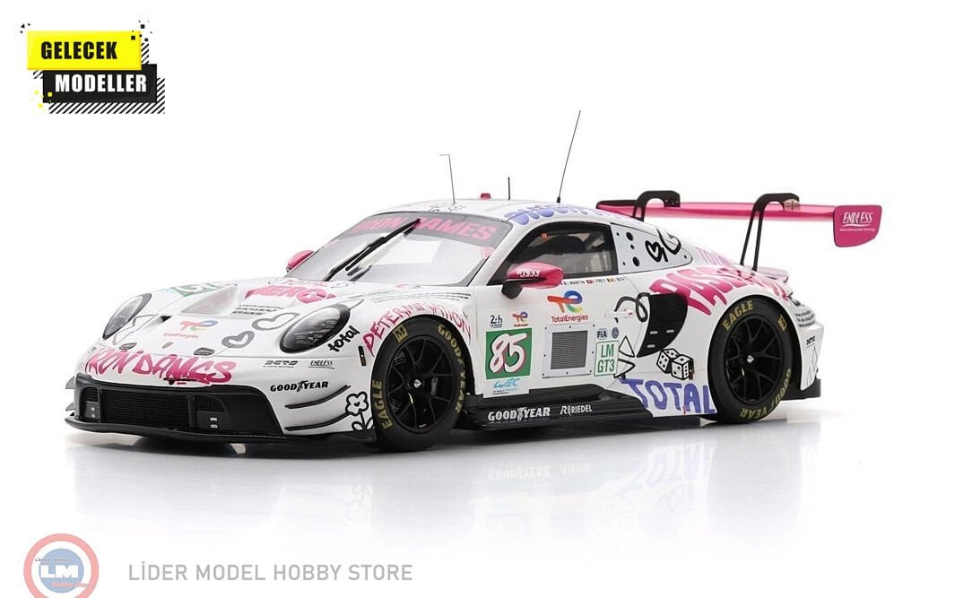 1:18 Spark Porsche 911 GT3 R LMGT3 #85 IRON DAMES - Le Mans 24H 2025