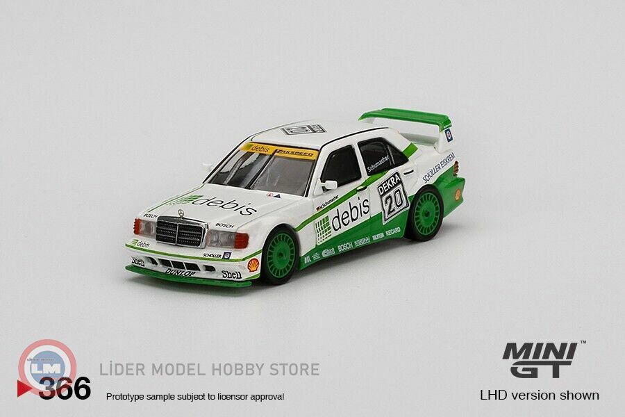1:64 1991 Mercedes Benz 190E 2.5-16 #20 Evolution II DTM
