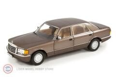 1:18 Norev 1985 Mercedes Benz 560 SEL W126 Impala Brown