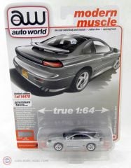 1:64 AutoWorld 1993 Dodge Stealth RT Dark Silver