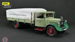 1:18 CMC 1934 Mercedes Benz LO 2750 Kamyon Tarpaulin