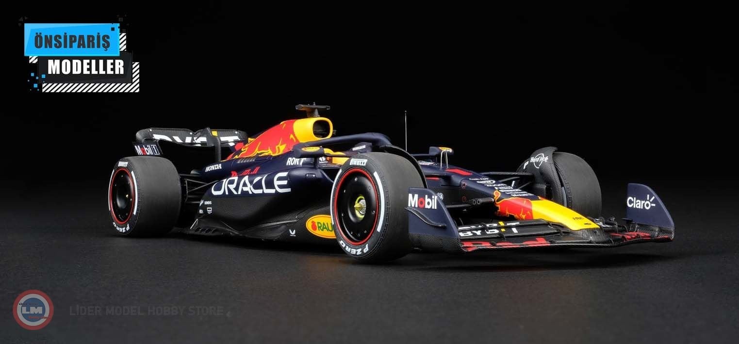 1:18 ORACLE RED BULL RACING RB19 #1 SEASON LIVERY 2023 MAX VERSTAPPEN