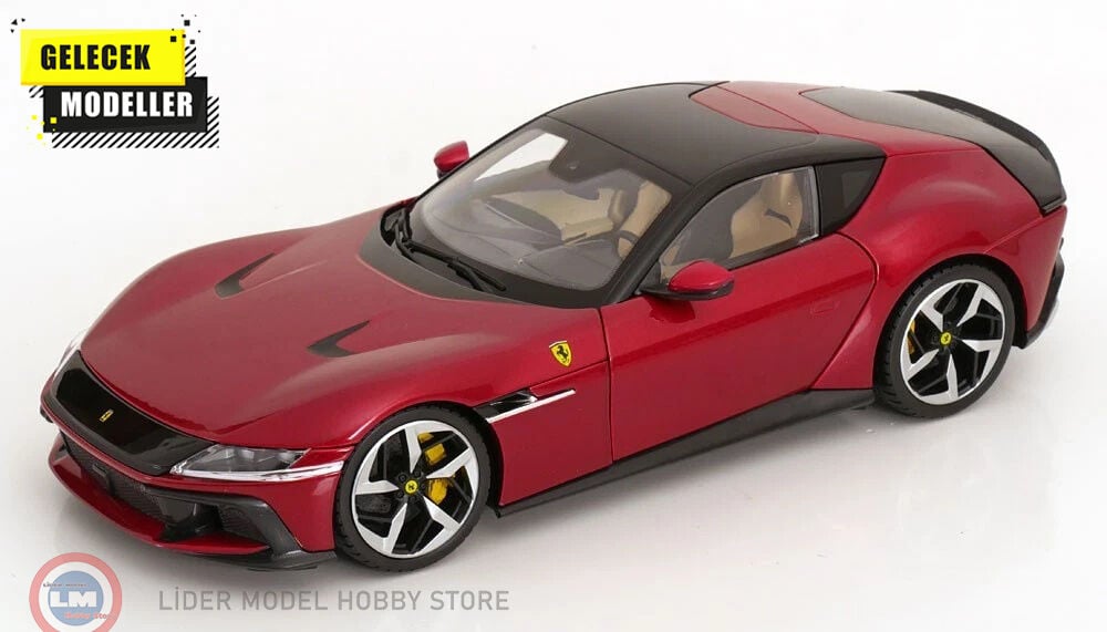1:18 Polistil 2024 Ferrari 12CILINDRI - ROSSOIMOLA
