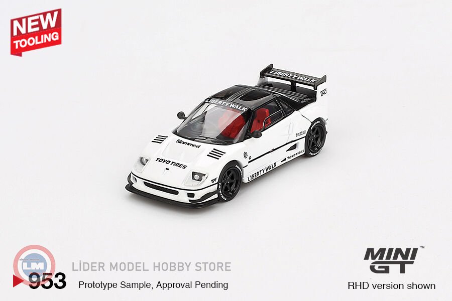Mini GT - 1:64 Mini GT 22024 Mazda AZ-1 LB40 LIBERTY WALK TOKYO