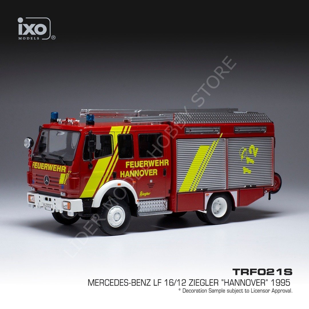 1:43 1995 Mercedes Benz LF 16/12 Ziegler