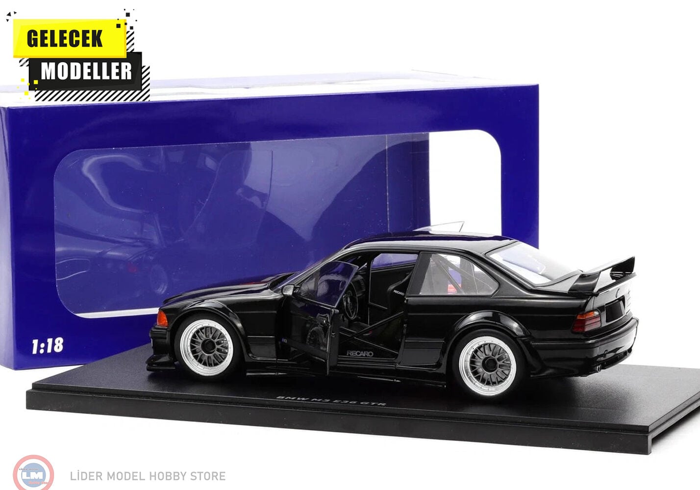 1:18 WERK83 1993 BMW M3 E36 GTR Plain Body Version