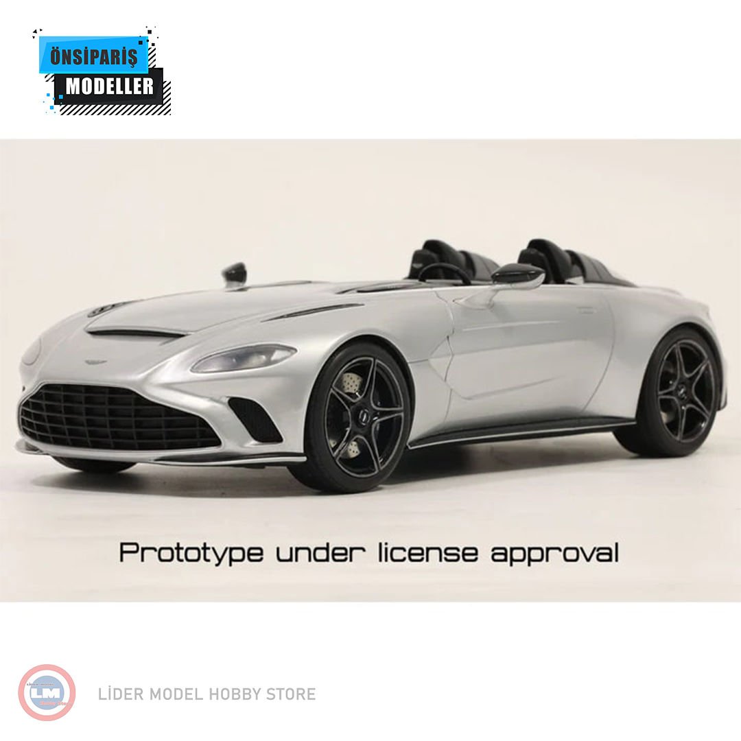 1:18 2021 ASTON MARTIN V12 SPEEDSTER 2021 SKYFALL SILVER