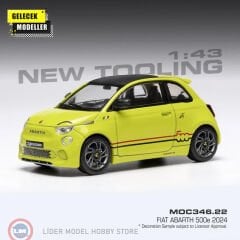 1:43 IXO 2024 Fiat 500e Abarth