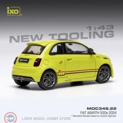 1:43 IXO 2024 Fiat 500e Abarth
